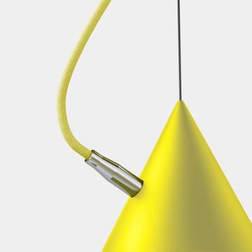 Lampada a sospensione Castor 60 cm - Giallo-giallo chiaro-argento - Noon