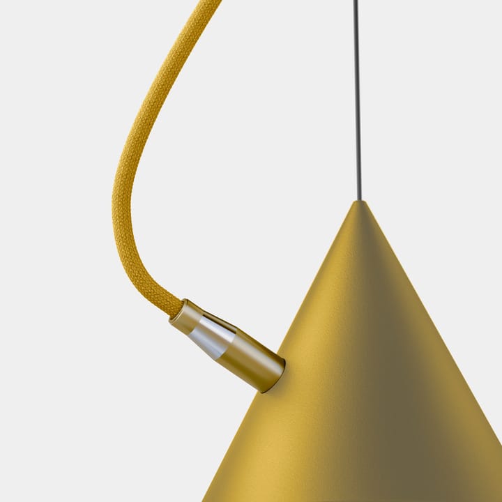 Lampada a sospensione Castor 60 cm - Giallo oro-giallo zolfo-ottone - Noon