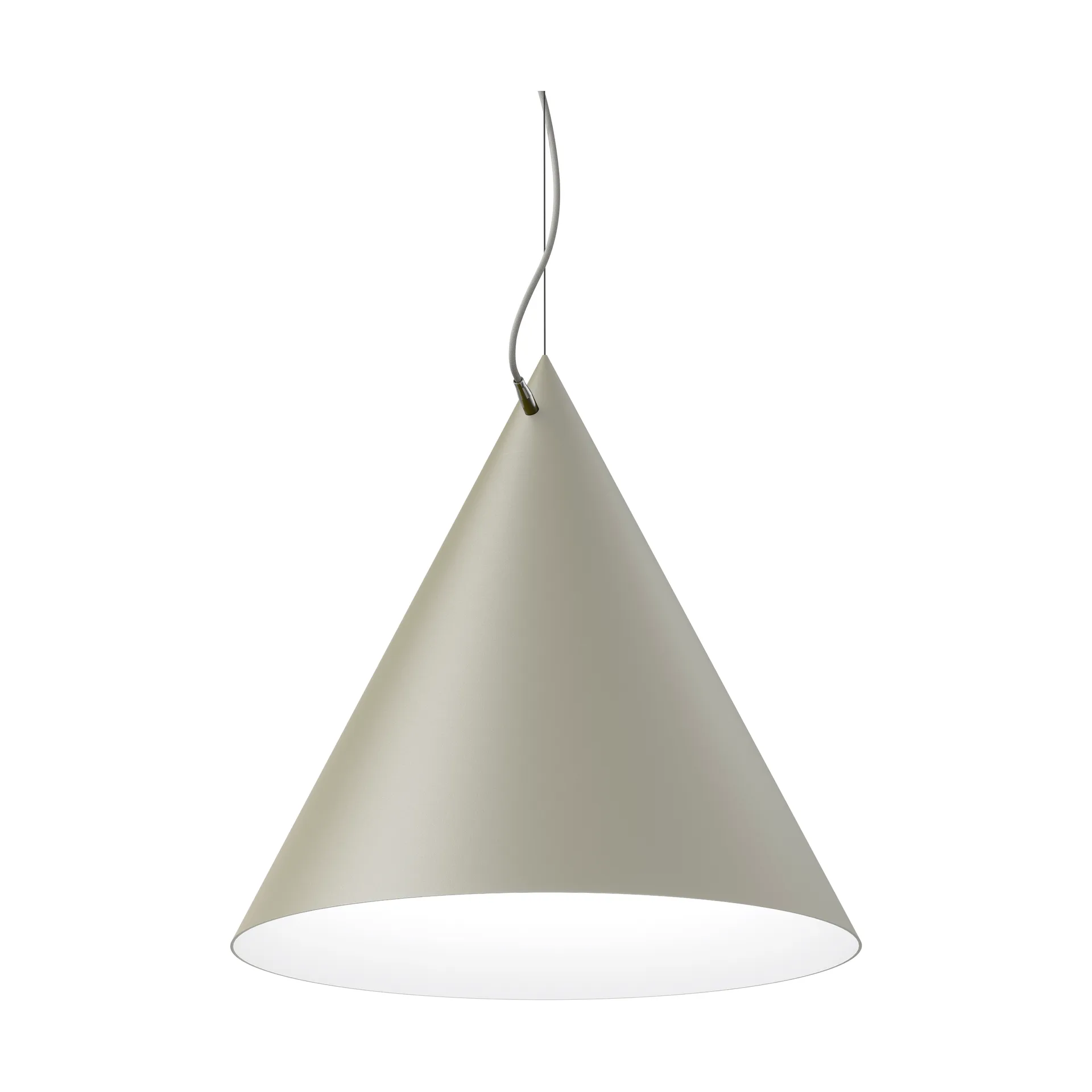 Lampada a sospensione Castor 60 cm, Grigio-grigio chiaro-argento Noon