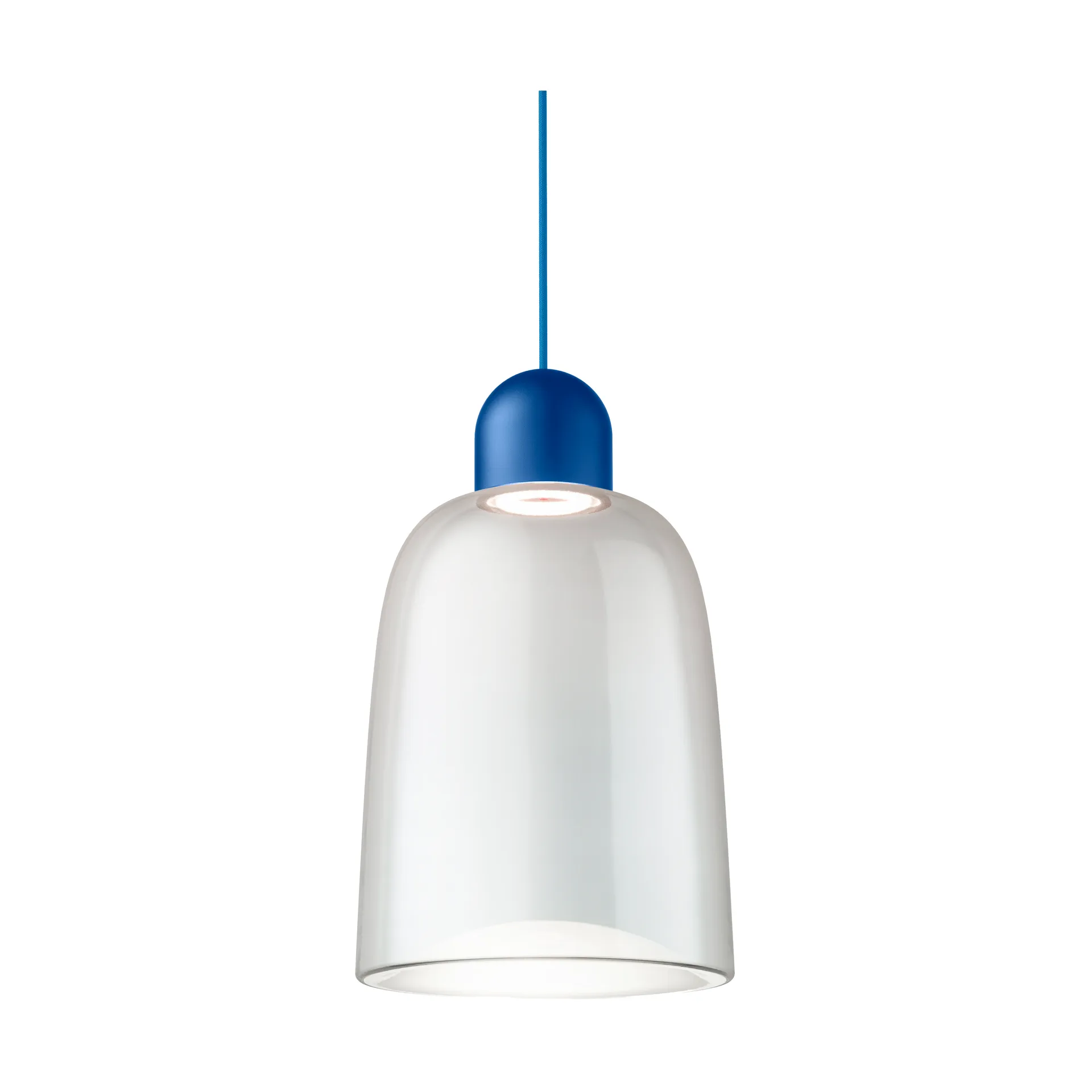 Lampada a sospensione Dia 27 cm, Blu-blu Noon