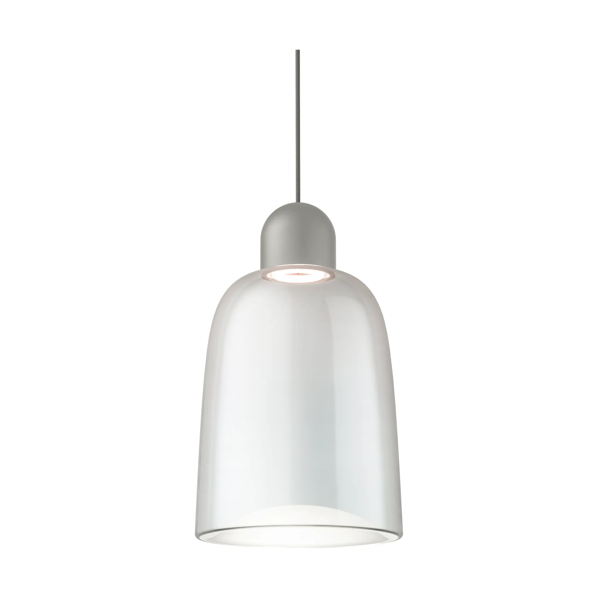 Lampada a sospensione Dia 27 cm, Grigio-grigio chiaro Noon