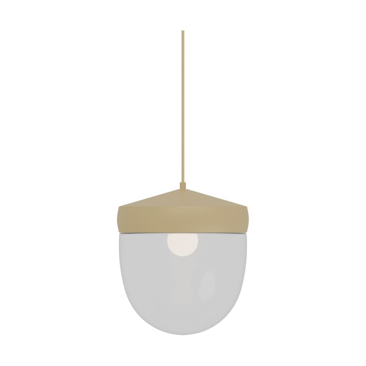 Lampada a sospensione Pan in vetro trasparente 30 cm - Beige-beige chiaro - Noon