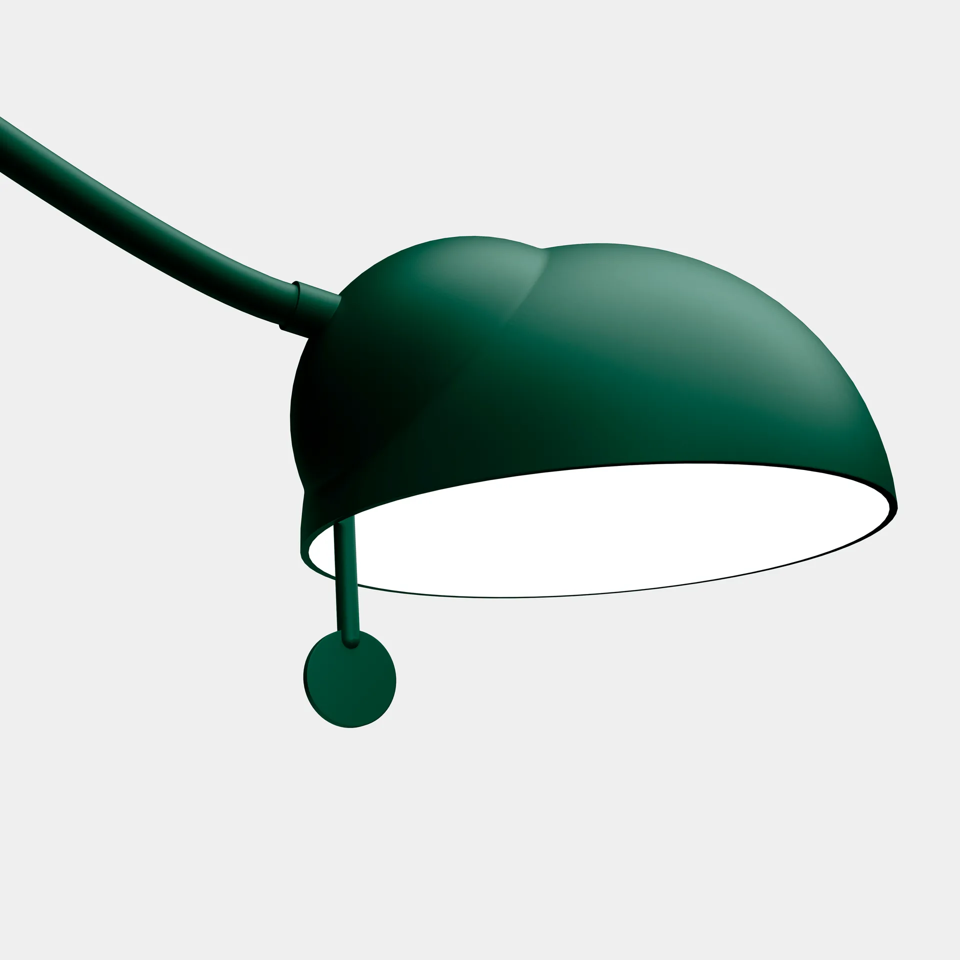 Lampada da parete Juno, British racing green-verde scuro Noon