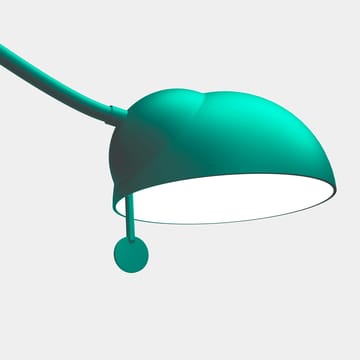 Lampada da parete Juno - Turchese-turchese - Noon