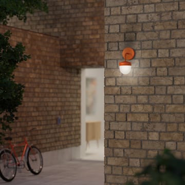 Lampada da parete Pan in vetro smerigliato 10 cm - Arancione - Noon