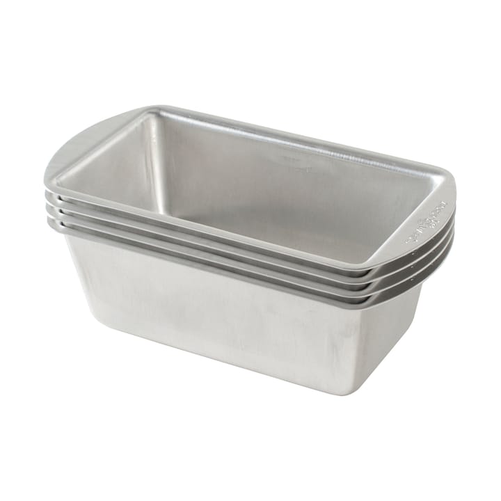 Forma per pane Nordic Ware Naturals dimensione mini, confezione da 4 - Alluminio - Nordic Ware