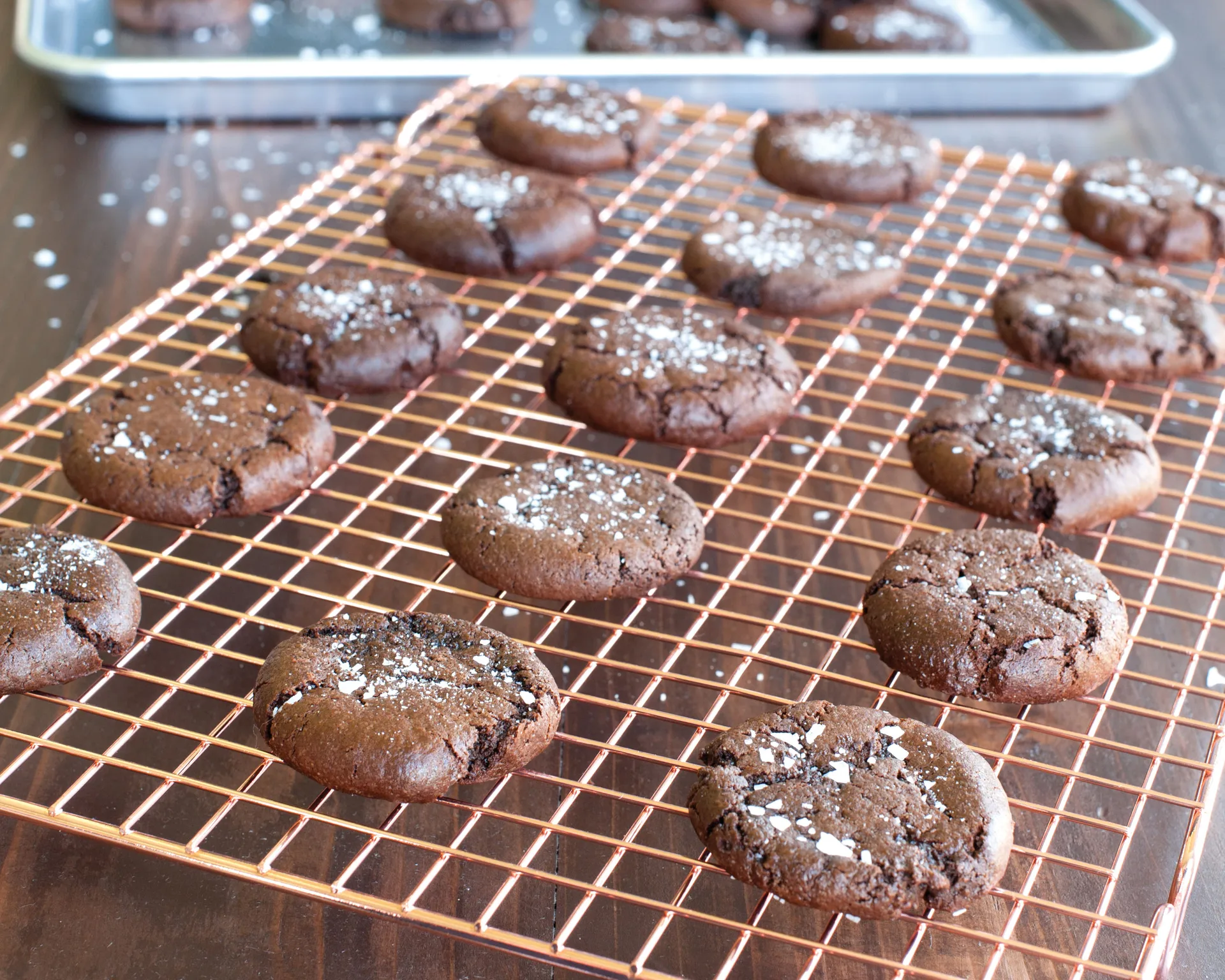 Griglia di raffreddamento Nordic Ware grande, 28,9x42,5 cm, Rame Nordic Ware