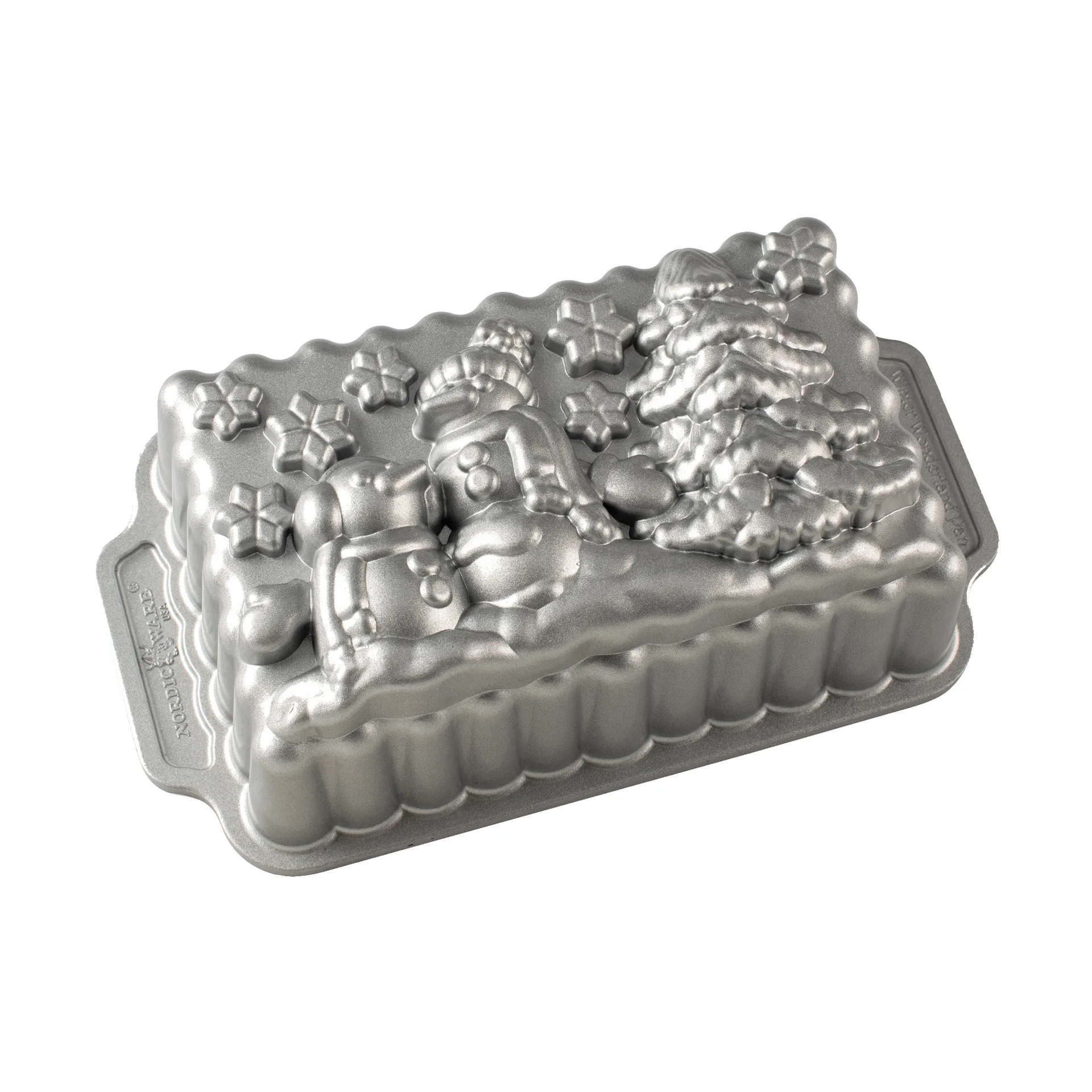 Stampo per pane Nordic Ware Winter Wonderland, 1,4 L, Argento Nordic Ware