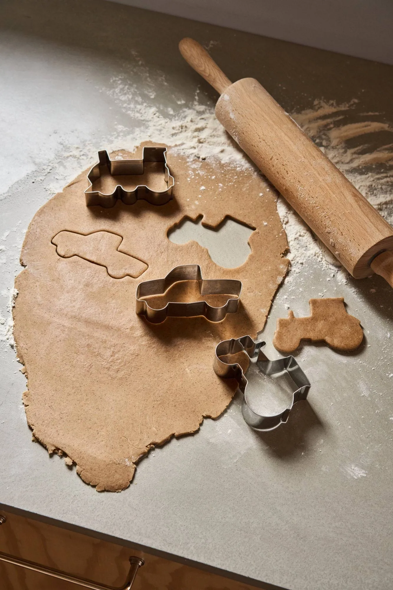 BAKE stampino per biscotti di pan di zenzero, Veicoli, 3 pezzi Nordwik