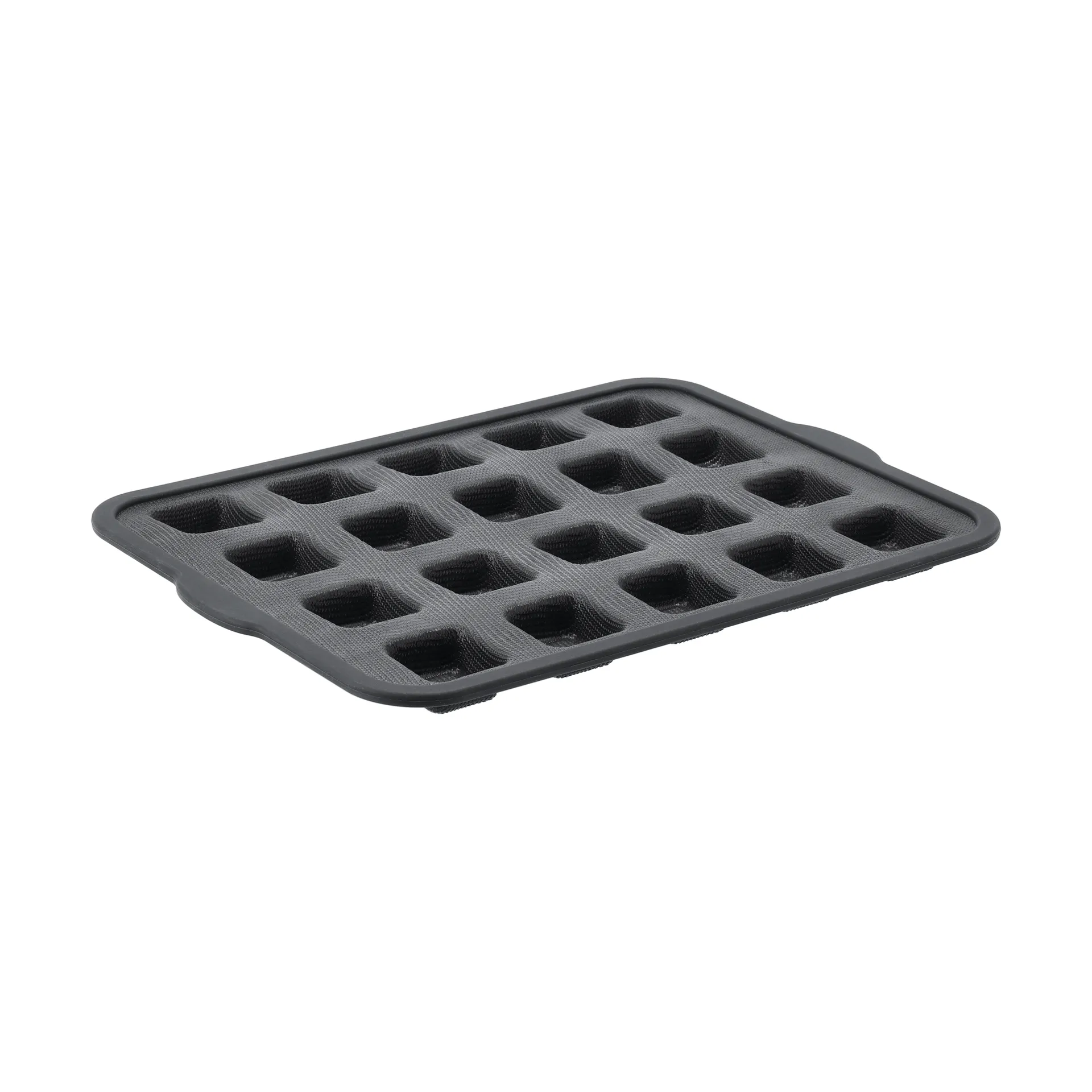BAKE stampo in silicone con telaio rinforzato, Quadrato, 20 pezzi Nordwik