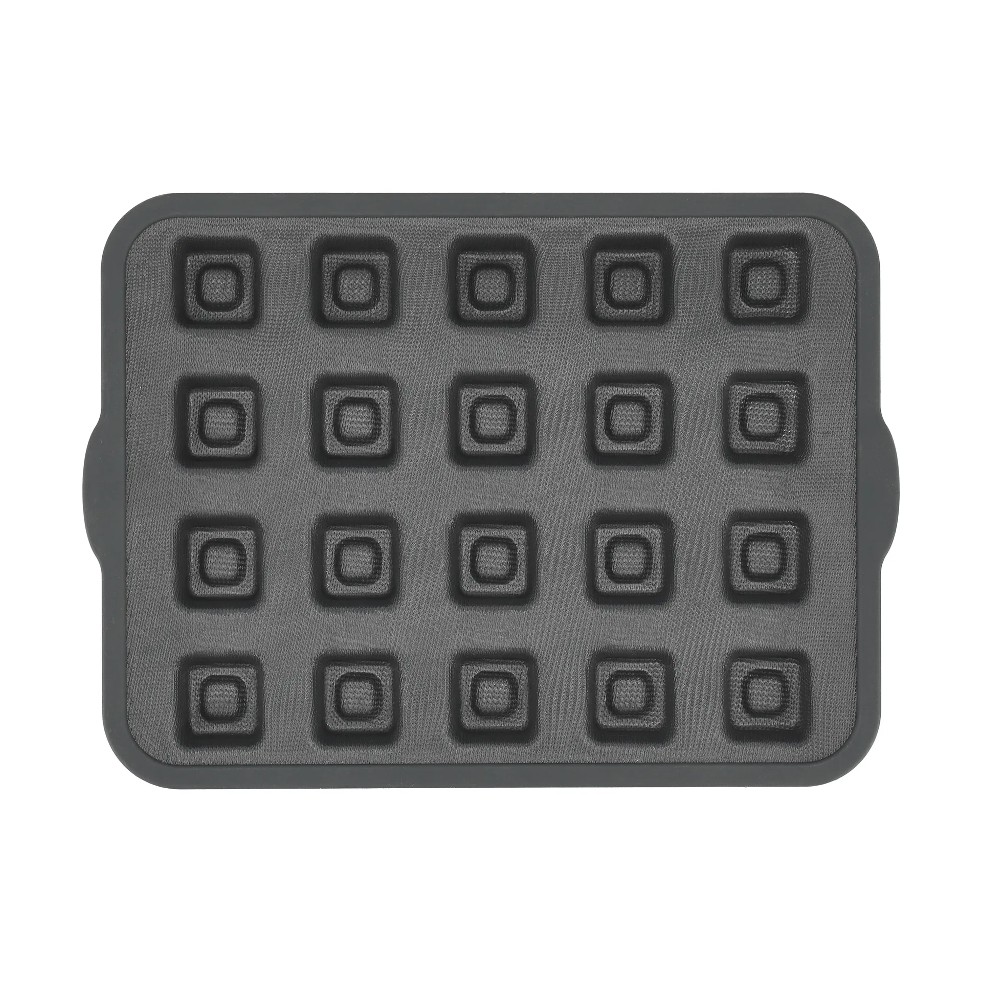 BAKE stampo in silicone con telaio rinforzato, Quadrato, 20 pezzi Nordwik