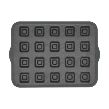 BAKE stampo in silicone con telaio rinforzato - Quadrato, 20 pezzi - Nordwik