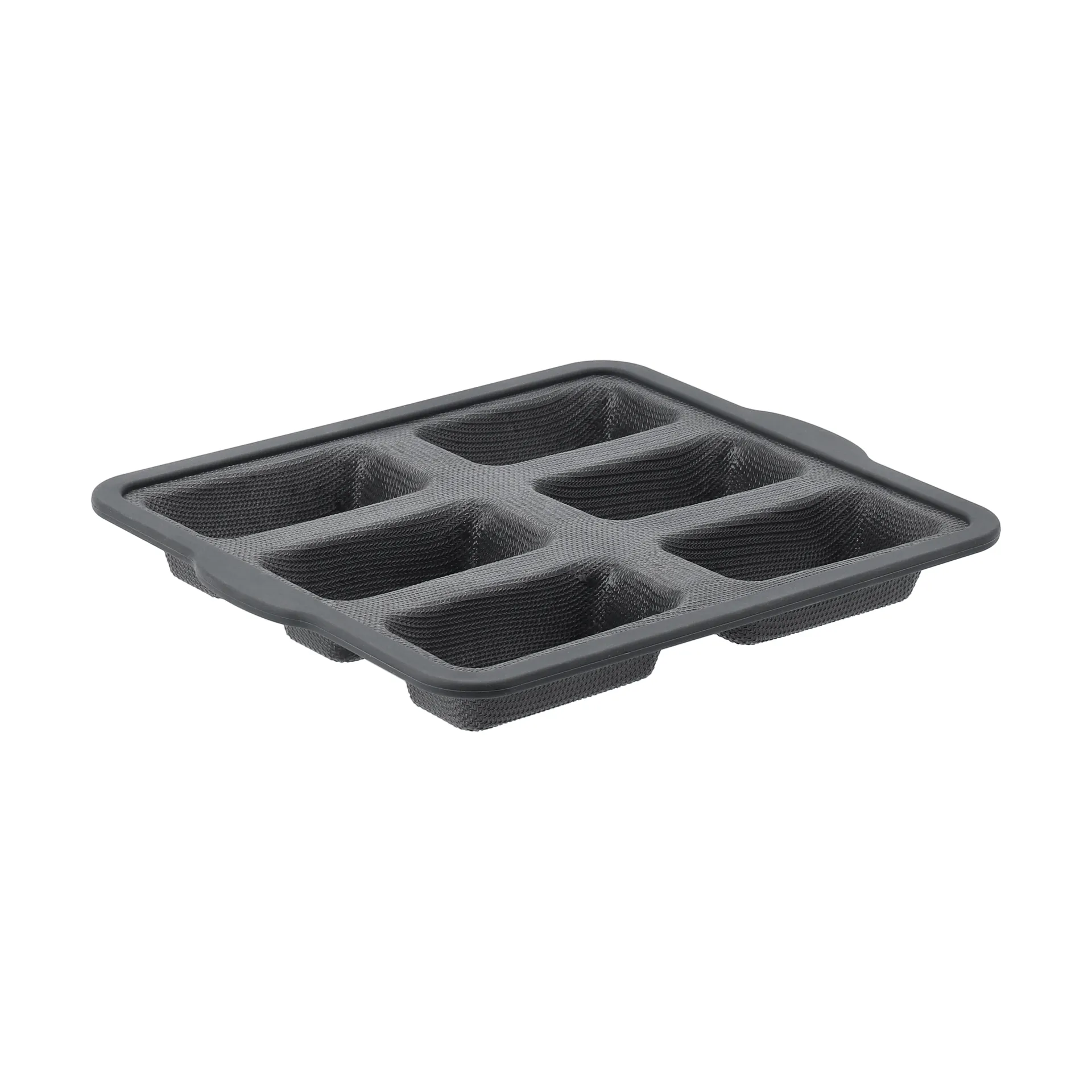 BAKE stampo in silicone con telaio rinforzato, Rettangolare, 6 pezzi, 26,2x22,1 cm Nordwik
