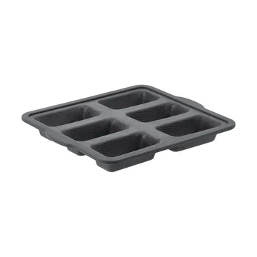 BAKE stampo in silicone con telaio rinforzato - Rettangolare, 6 pezzi, 26,2x22,1 cm - Nordwik