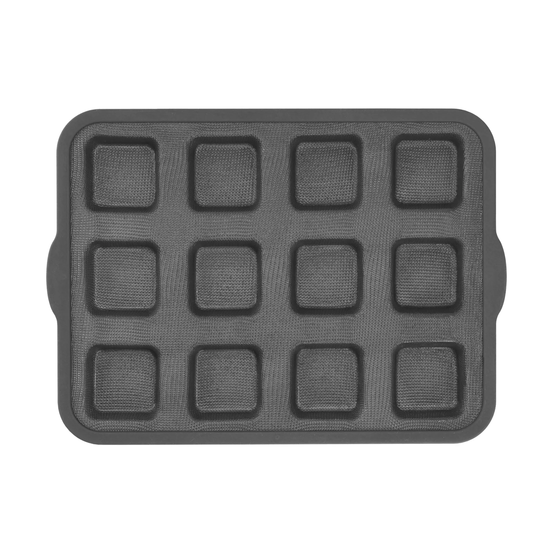 BAKE stampo in silicone con telaio rinforzato, Rettangolare, 6 pezzi, 36x26 cm Nordwik