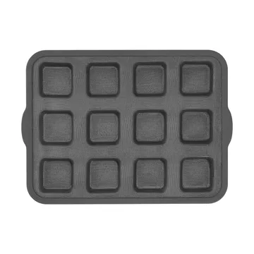 BAKE stampo in silicone con telaio rinforzato - Rettangolare, 6 pezzi, 36x26 cm - Nordwik