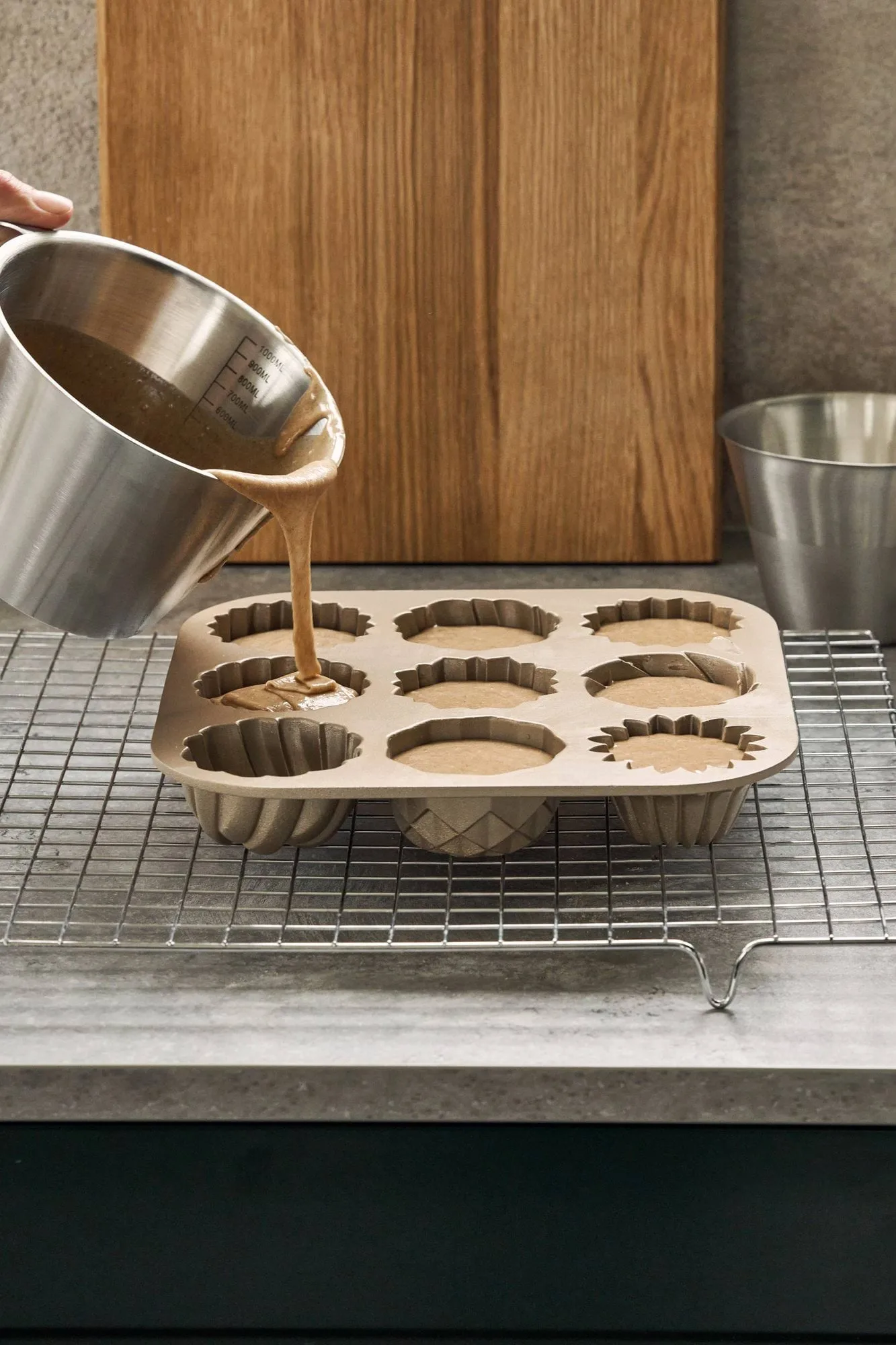 BAKE stampo per ciambella, Rosette, nonstick Nordwik