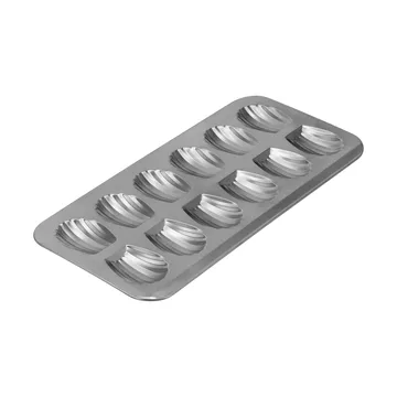 BAKE stampo per madeleine - Acciaio inossidabile, 12 pezzi - Nordwik