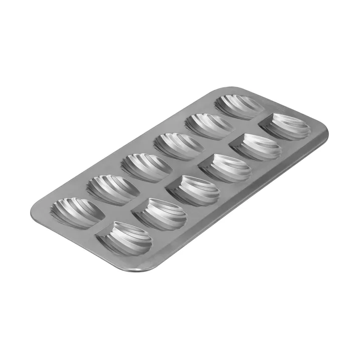 BAKE stampo per madeleine - Acciaio inossidabile, 12 pezzi - Nordwik