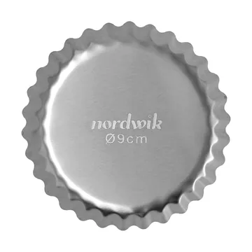 BAKE stampo per tartellette - Acciaio inossidabile, 4 pezzi - Nordwik