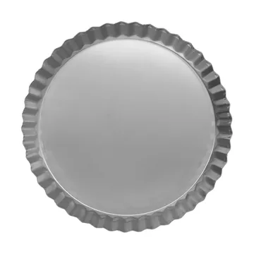 BAKE tortiera per crostata con fondo removibile - Rotondo, in acciaio inossidabile, 30 cm - Nordwik