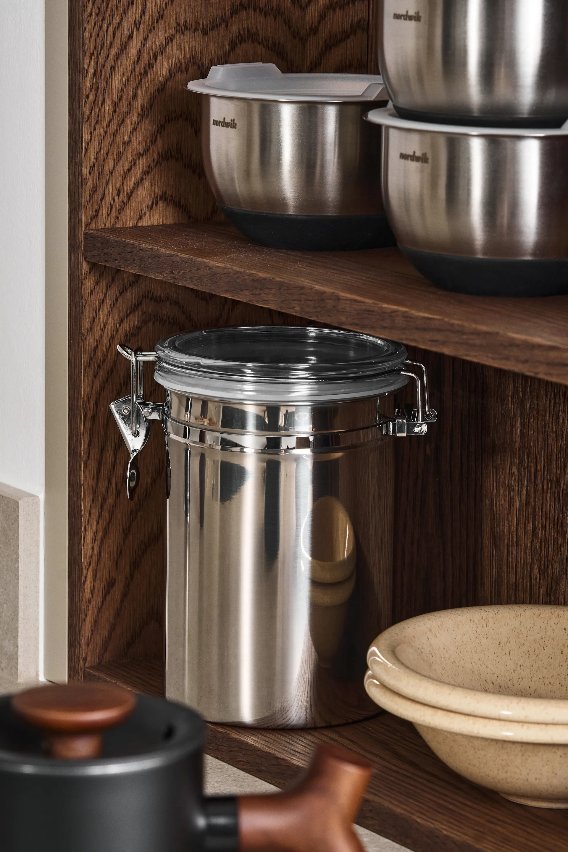 Barattolo per caffè Nordwik 1,8 l, Acciaio inossidabile Nordwik