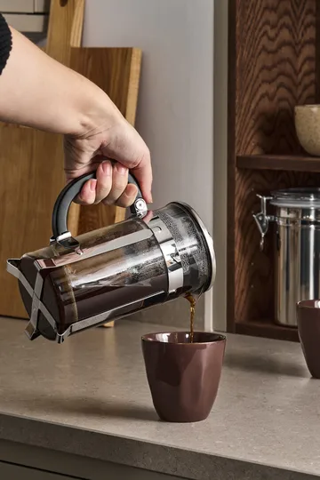 Caffettiera a stantuffo Nordwik 8 tazze - Argento - Nordwik