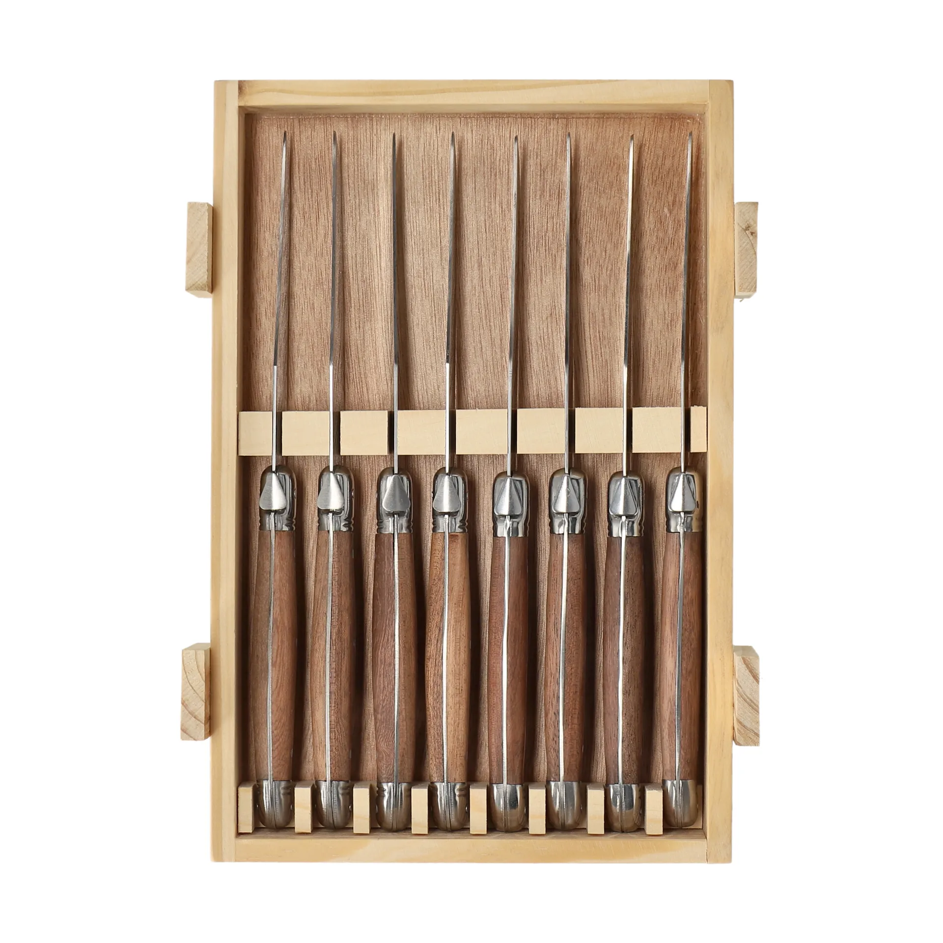 Coltello da bistecca Nordwik set da 8 pezzi, Acciaio inossidabile-legno Nordwik