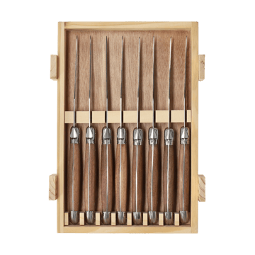 Coltello da bistecca Nordwik set da 8 pezzi - Acciaio inossidabile-legno - Nordwik