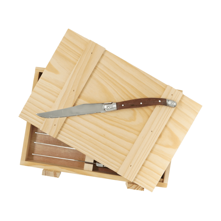 Coltello da bistecca Nordwik set da 8 pezzi, Acciaio inossidabile-legno Nordwik