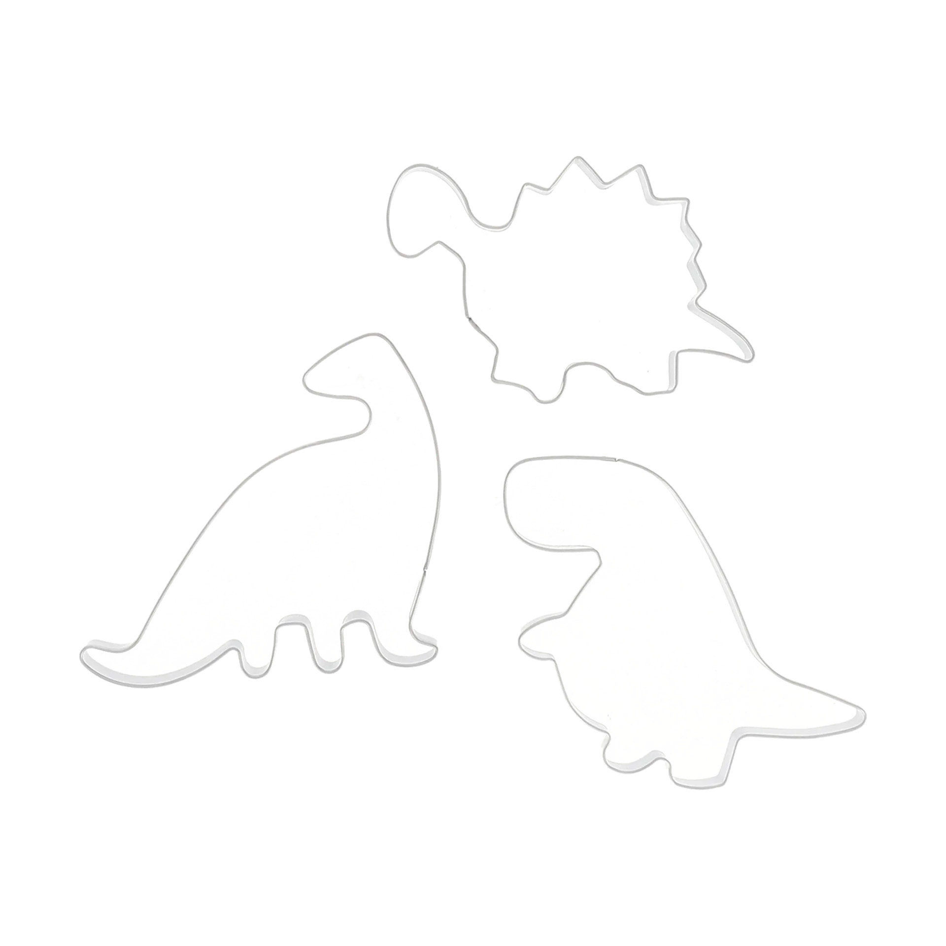 Formine biscotti unicorno Nordwik 3 pezzi, Acciaio inossidabile Nordwik