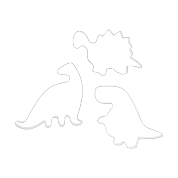 Formine biscotti unicorno Nordwik 3 pezzi - Acciaio inossidabile - Nordwik