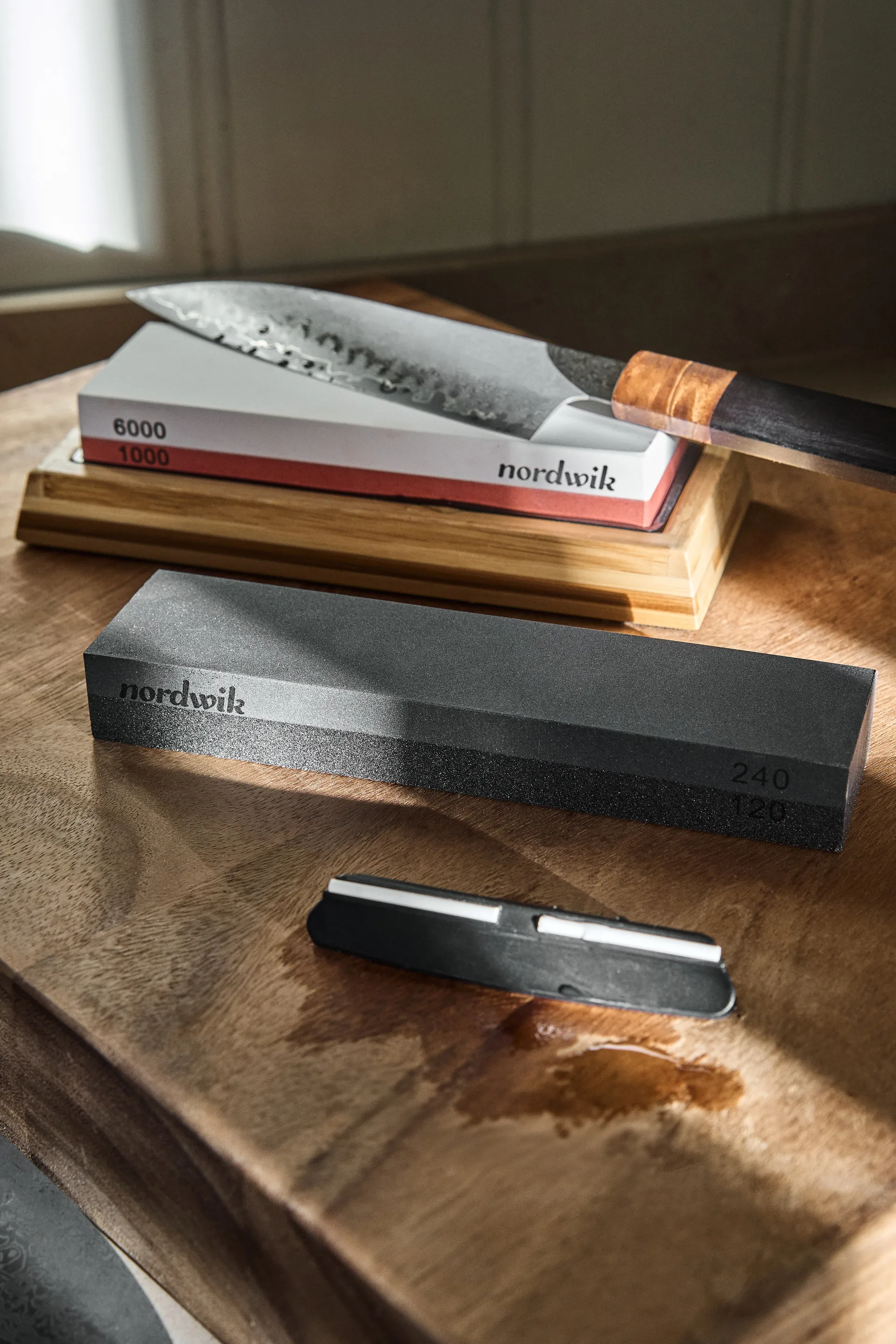 Macinazione a umido pietra di base, 120/240 grit Nordwik