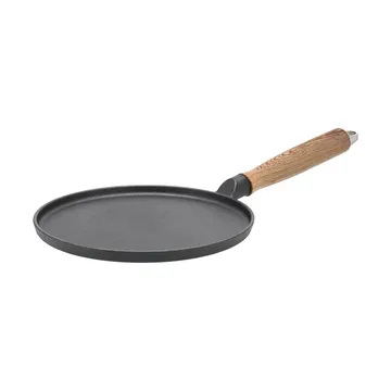Padella per pancake Nordwik in ghisa con manico in legno - 23 cm - Nordwik