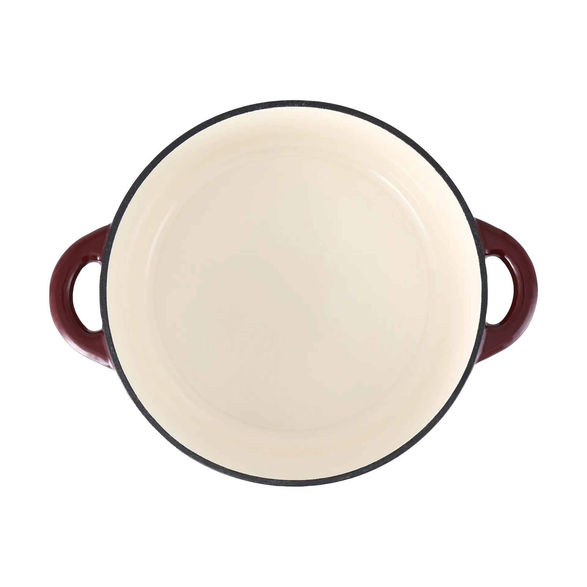 Pentola in ghisa tonda 5 l Nordwik, Borgogna Nordwik