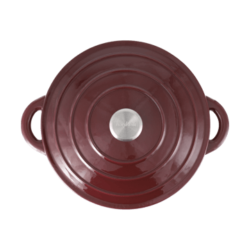 Pentola in ghisa tonda 5 l Nordwik - Borgogna - Nordwik