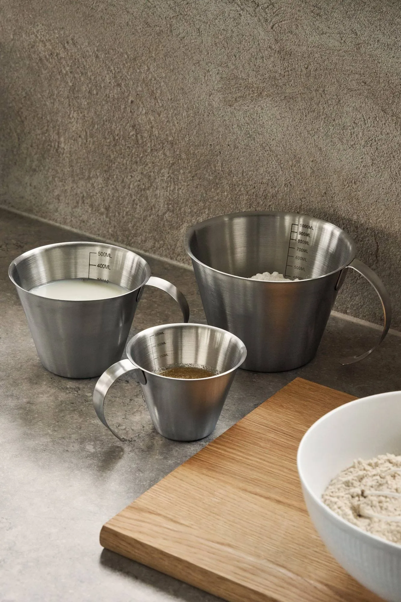 PREP caraffa graduata, Acciaio inossidabile, 0,25 L Nordwik