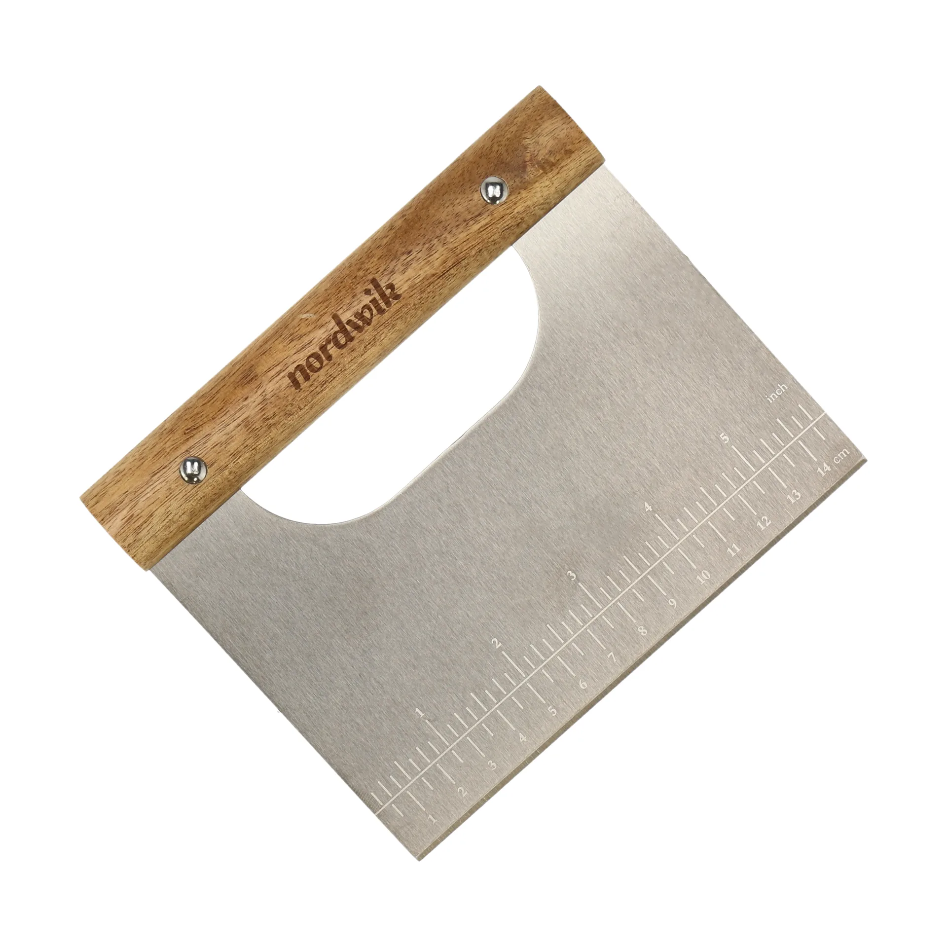 Raschietto per impasto 15 cm Nordwik , Acacia Nordwik