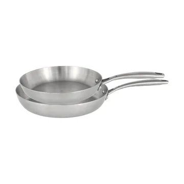 Set di padelle Nordwik 3-ply 2 pezzi - Acciaio inossidabile - Nordwik