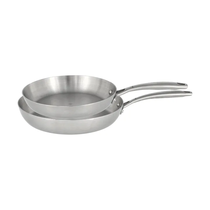 Set di padelle Nordwik 3-ply 2 pezzi - Acciaio inossidabile - Nordwik