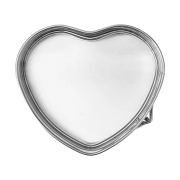 Tortiera a cerniera BAKE - Cuore, in acciaio inossidabile, 22x20 cm - Nordwik