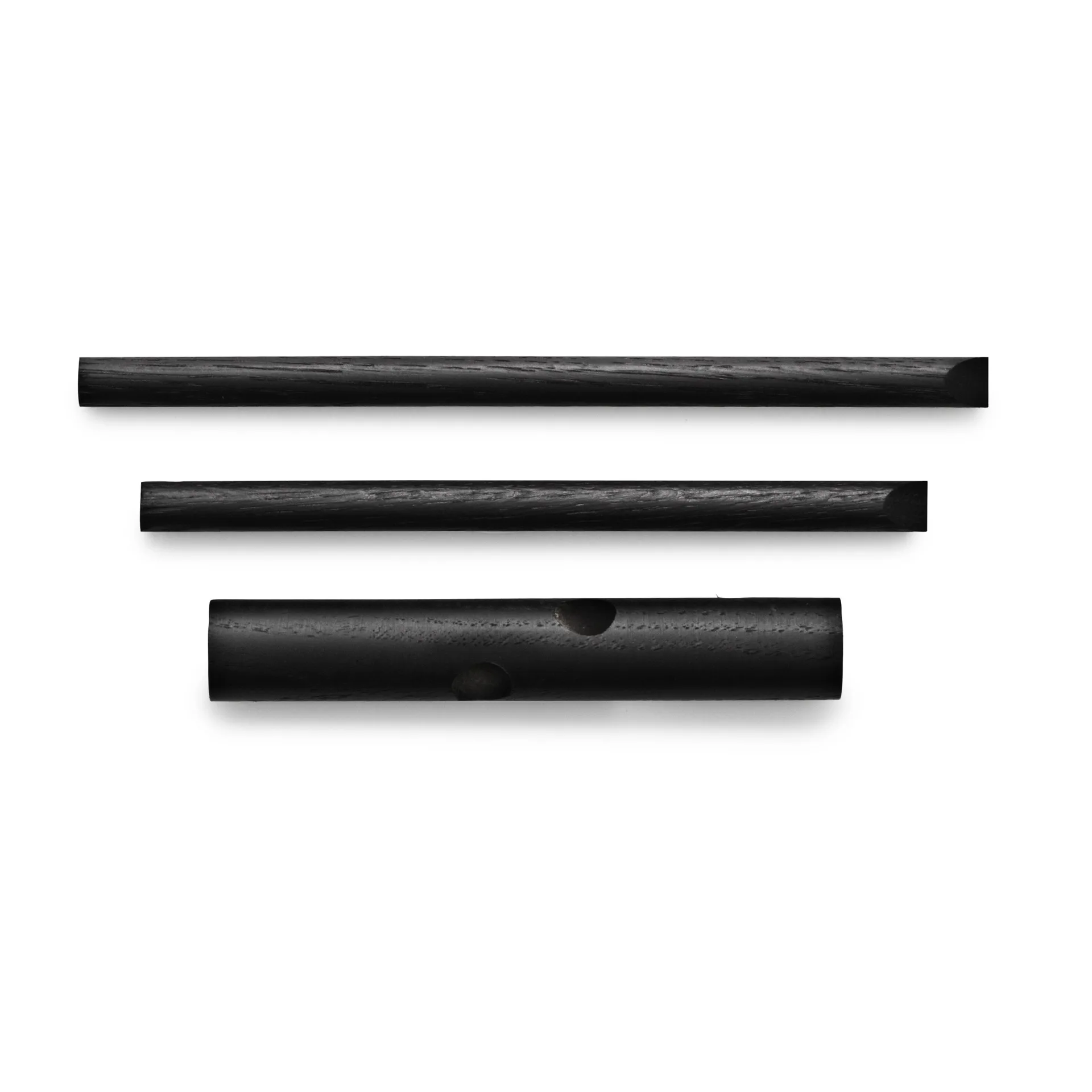 Appendiabiti Normann Sticks, nero confezione da 2 Normann Copenhagen