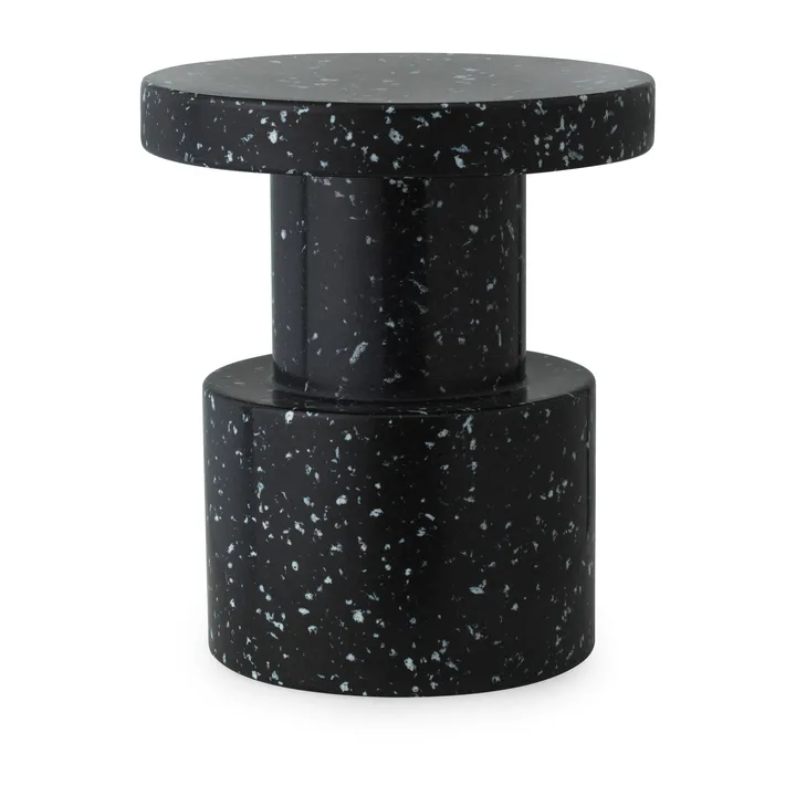 Bit sgabello rotondo - Nero, Ø36x42 cm - Normann Copenhagen