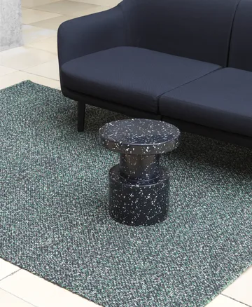 Bit sgabello rotondo - Nero-multi, Ø36x42 cm - Normann Copenhagen