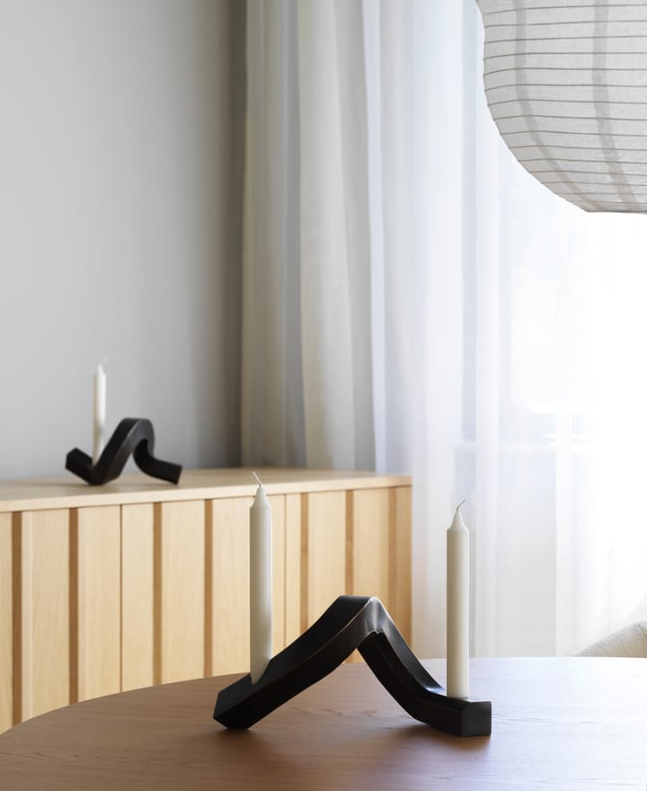Candelabro Crooked 1, Bronzo Normann Copenhagen