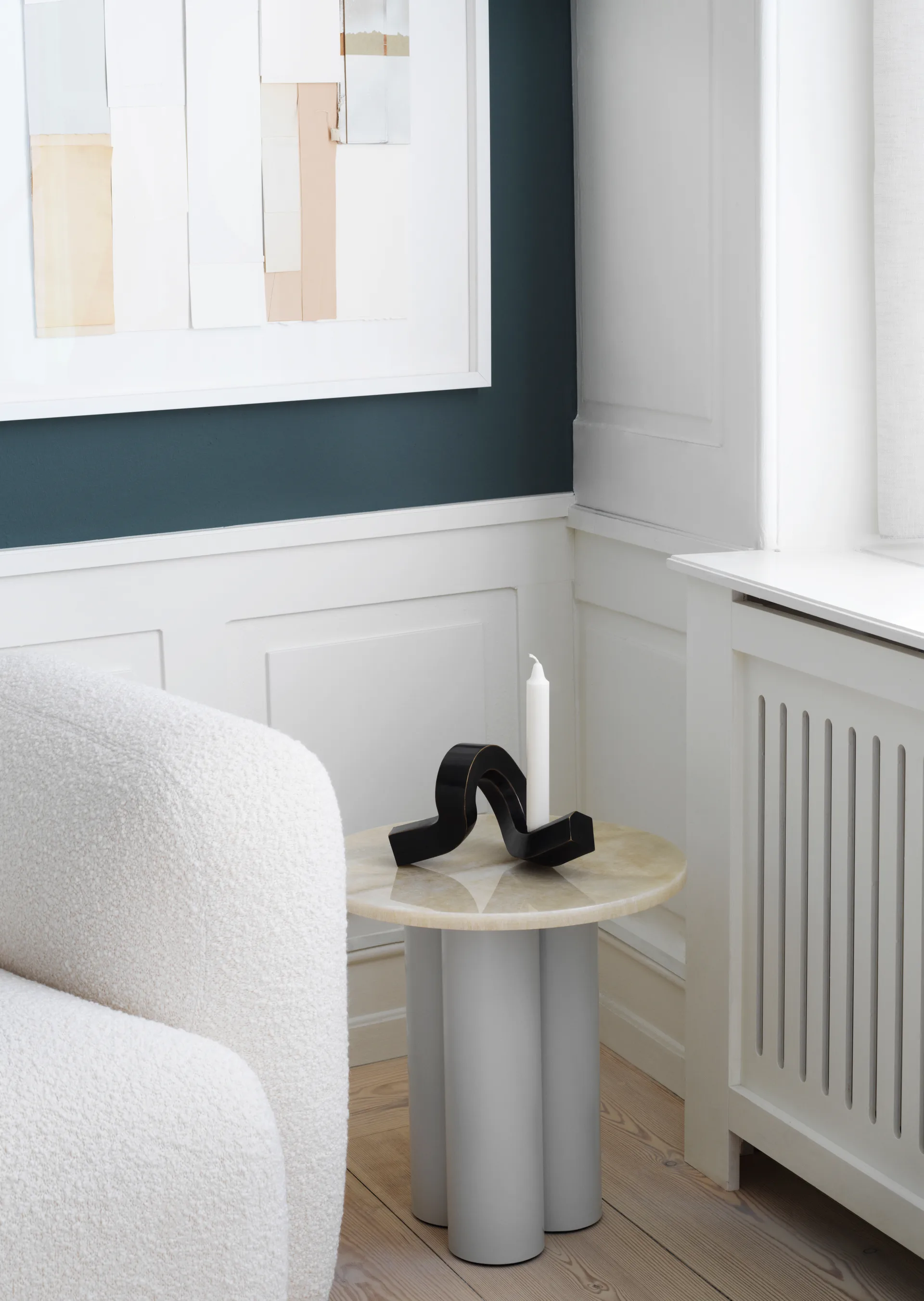 Candelabro Crooked 1, Bronzo Normann Copenhagen