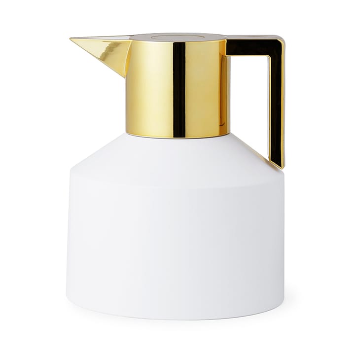 Caraffa sottovuoto Geo - bianco-oro - Normann Copenhagen