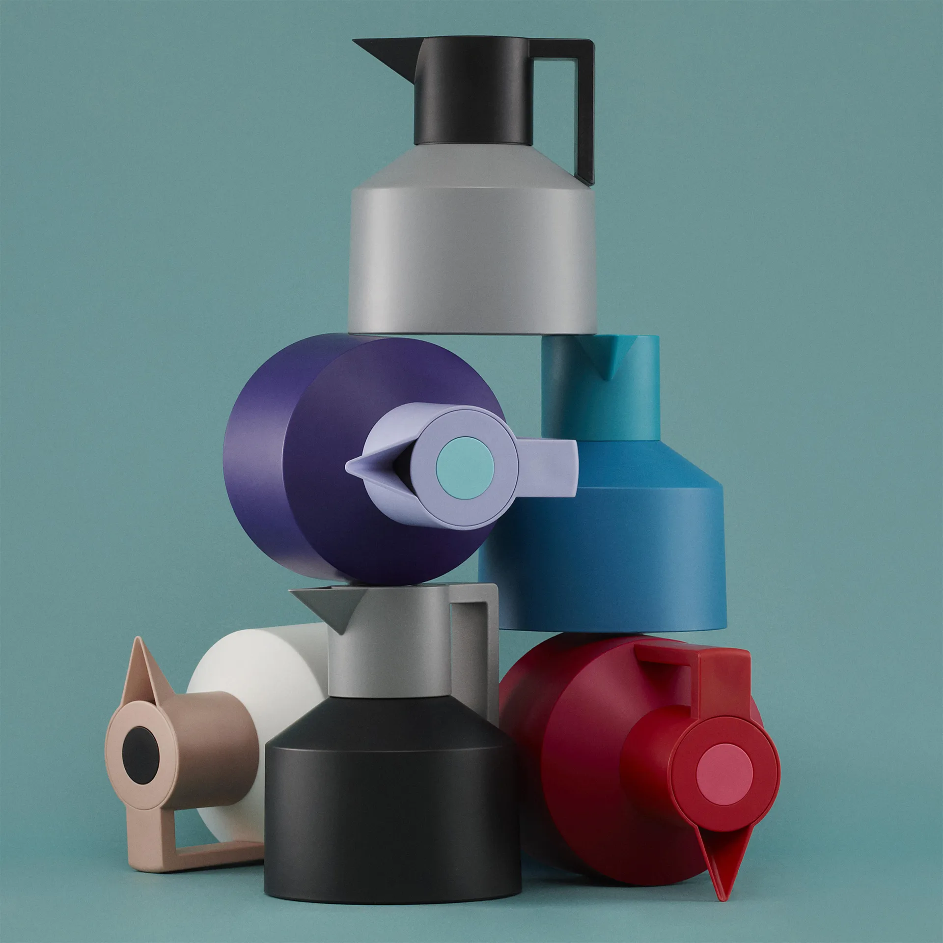 Caraffa sottovuoto Geo, nero Normann Copenhagen