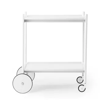Carrello da servizio Rul - Bianco - Normann Copenhagen