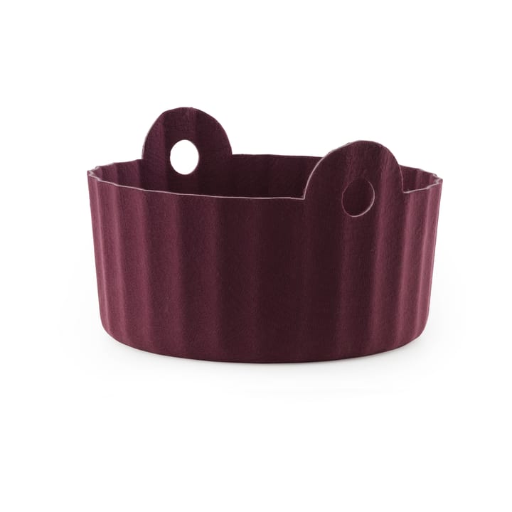 Cesta portaoggetti Colu Ø44 cm - Borgogna - Normann Copenhagen